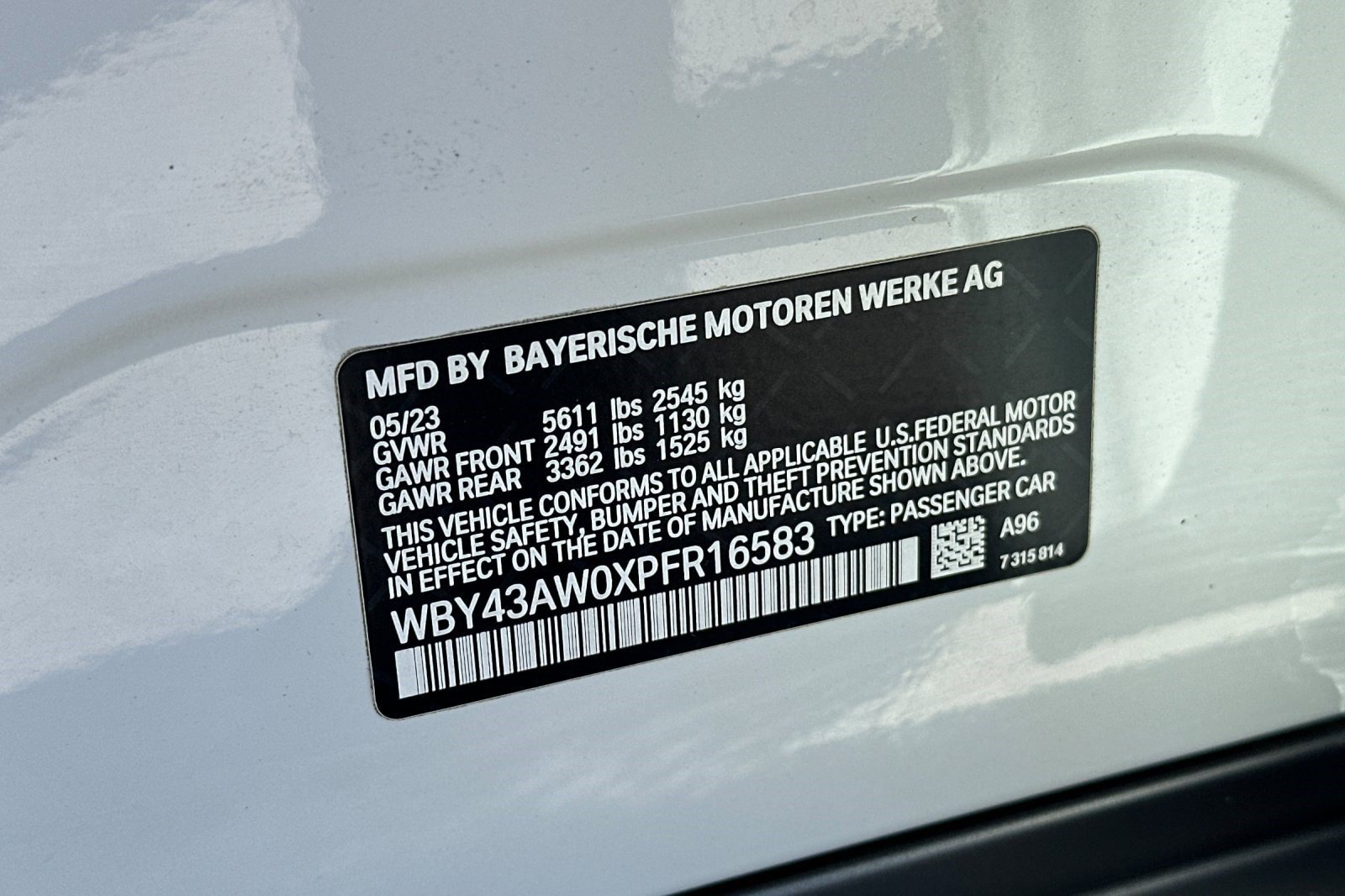 Certified 2023 BMW i4 eDrive35 w/ Premium Package RWD image 25