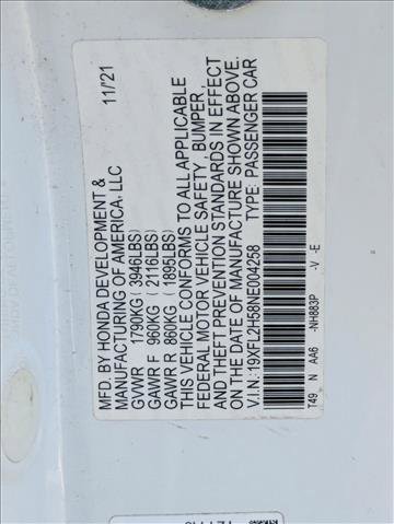 Used 2022 Honda Civic LX image 16