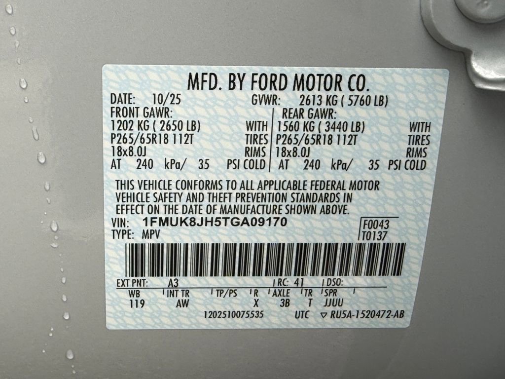 New 2026 Ford Explorer Tremor image 28