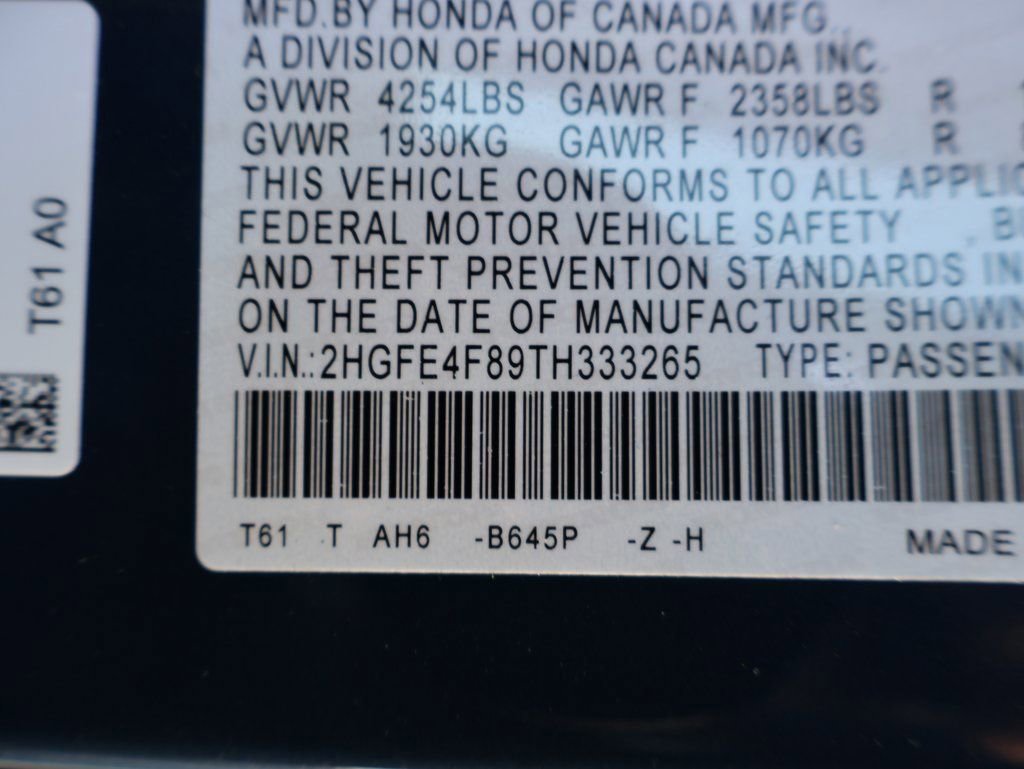 New 2026 Honda Civic Sport image 58