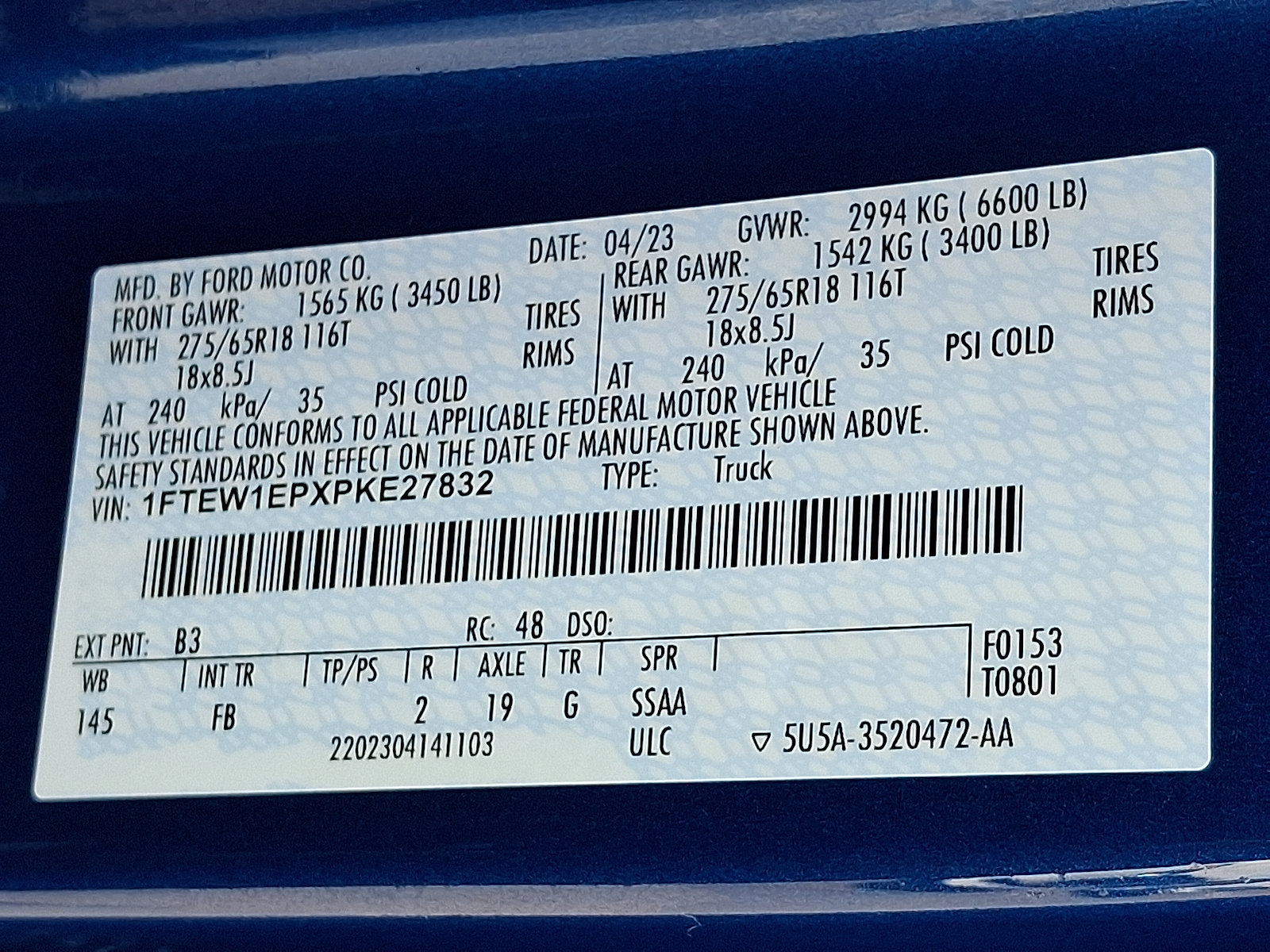 Certified 2023 Ford F150 XLT w/ Equipment Group 302A High AWD/4WD image 26