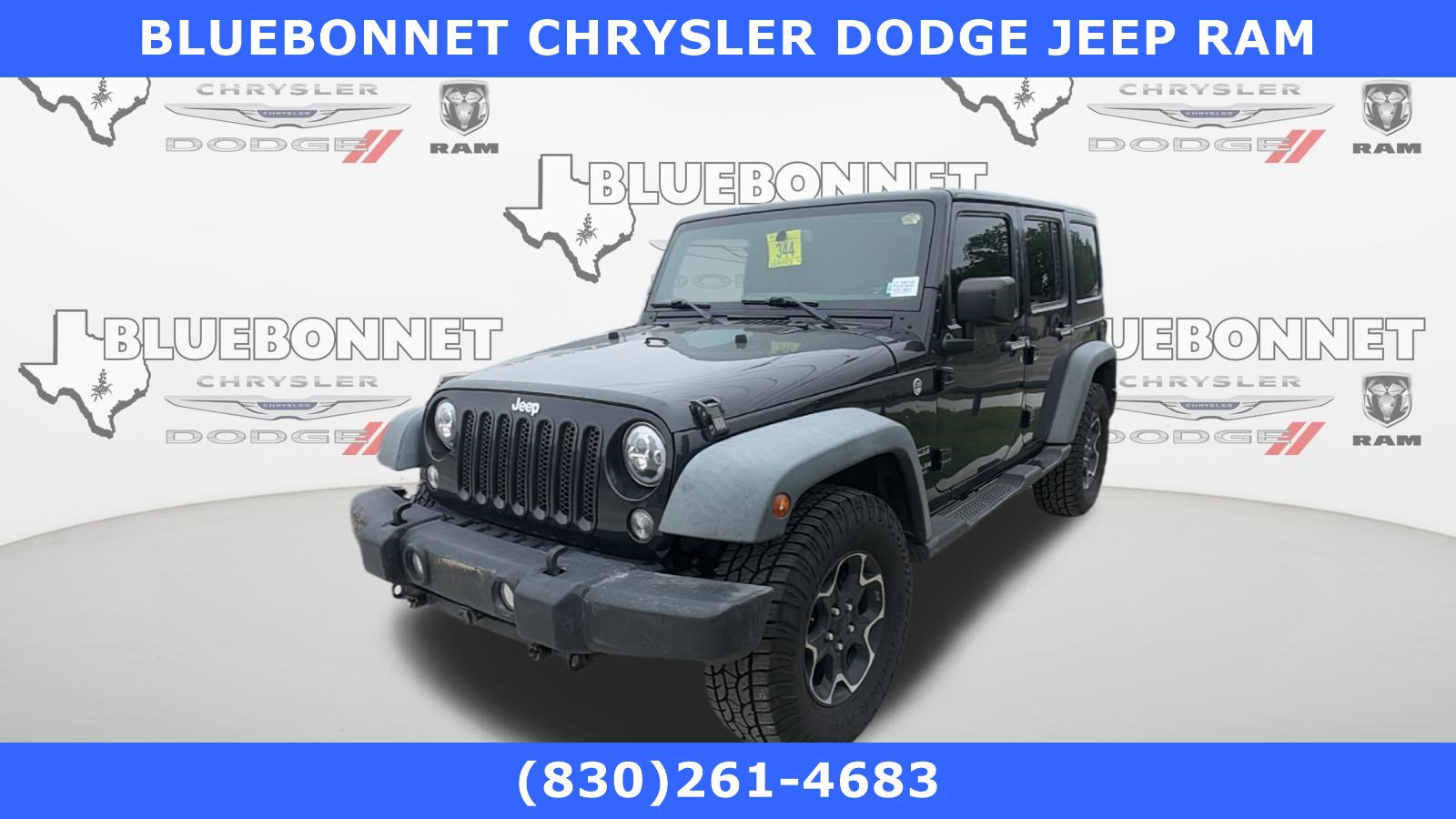 Certified 2016 Jeep Wrangler Unlimited Sport w/ Quick Order Package 24S AWD/4WD image 1