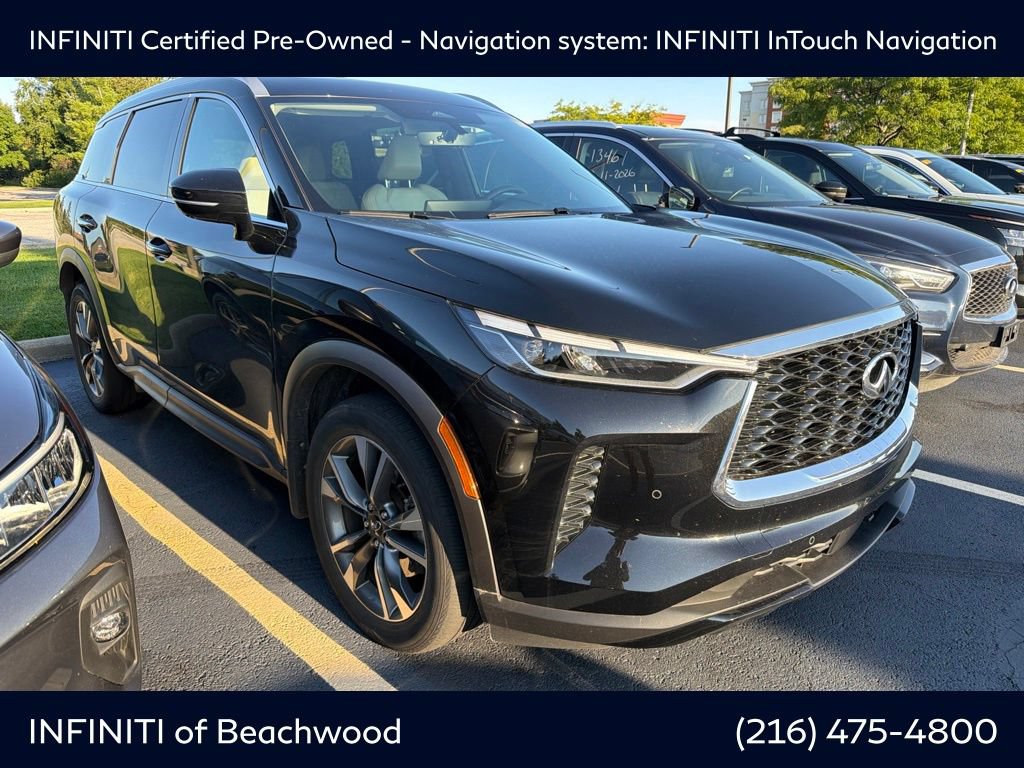 Certified 2023 INFINITI QX60 Luxe w/ Cargo Package AWD/4WD video 1