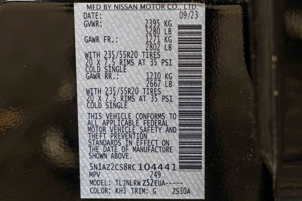 Certified 2024 Nissan Murano SL image 31