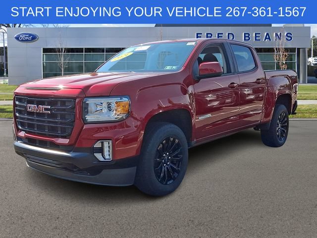 Used 2021 GMC Canyon Elevation w/ Driver Alert Package AWD/4WD image 3