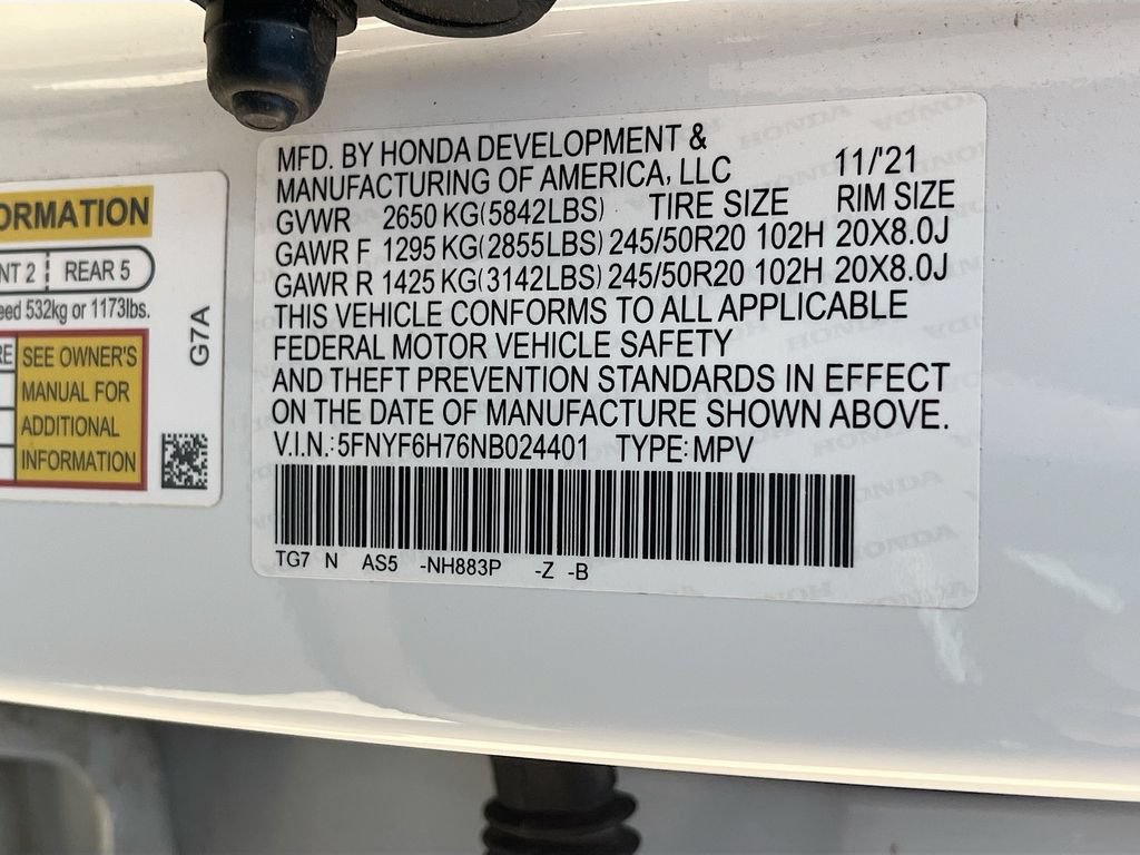 Used 2022 Honda Pilot Black Edition image 36