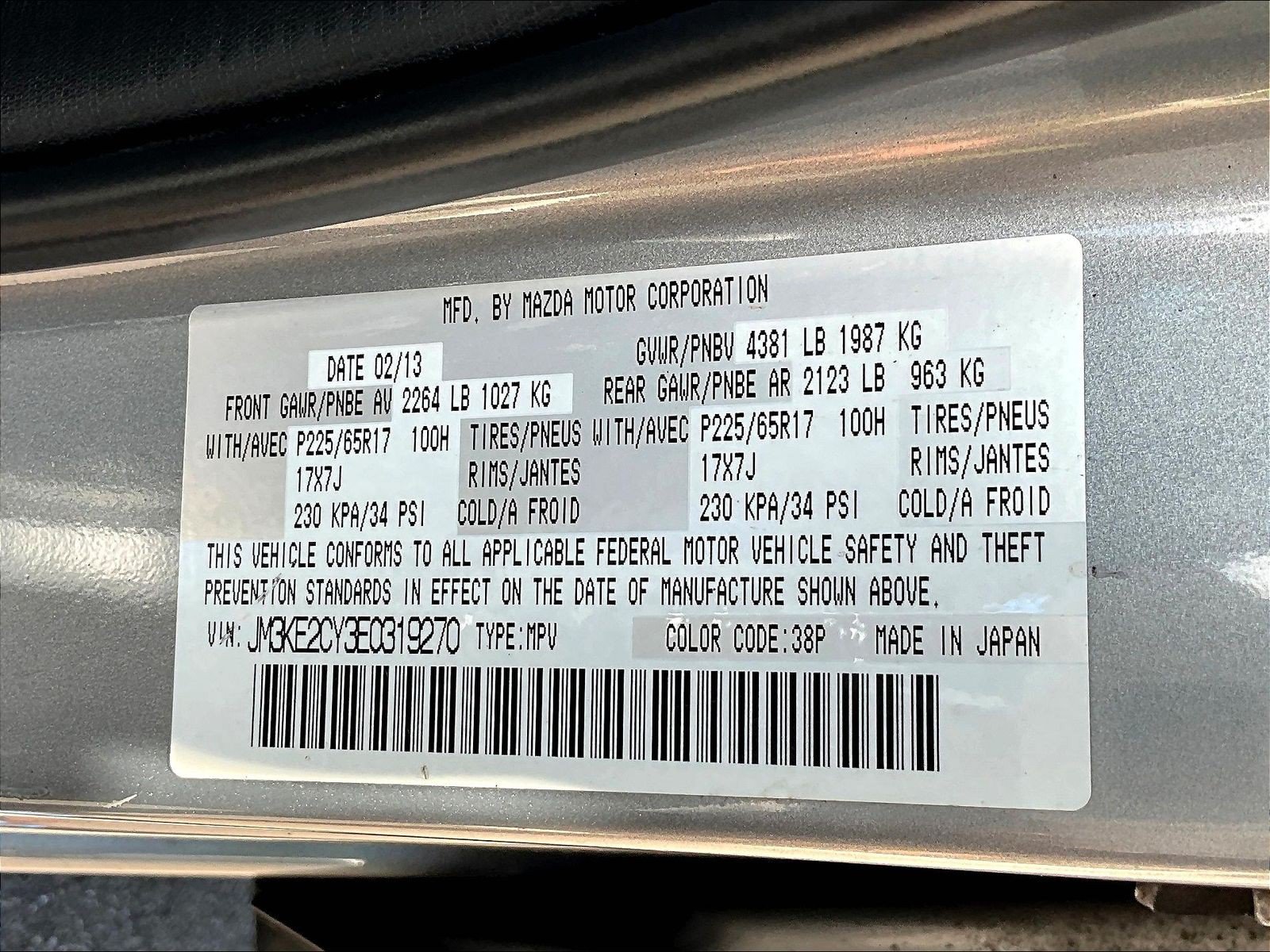 Used 2014 MAZDA CX-5 Touring FWD image 19