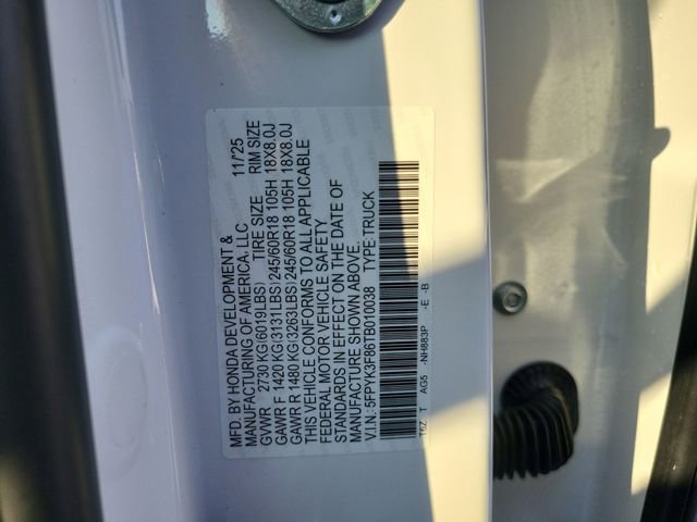 New 2026 Honda Ridgeline Black Edition image 42