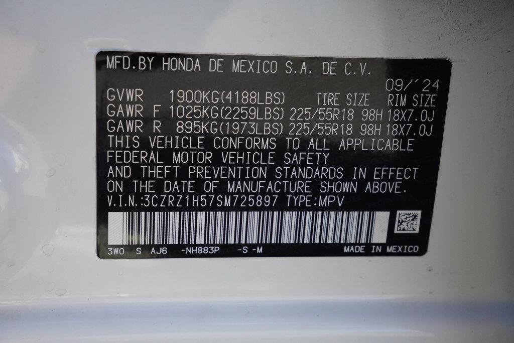 Used 2025 Honda HR-V Sport image 38
