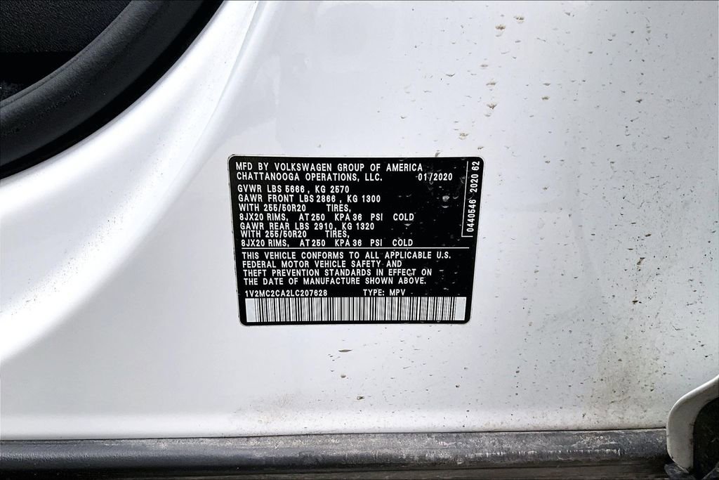 Used 2020 Volkswagen Atlas Cross Sport SEL AWD/4WD image 31