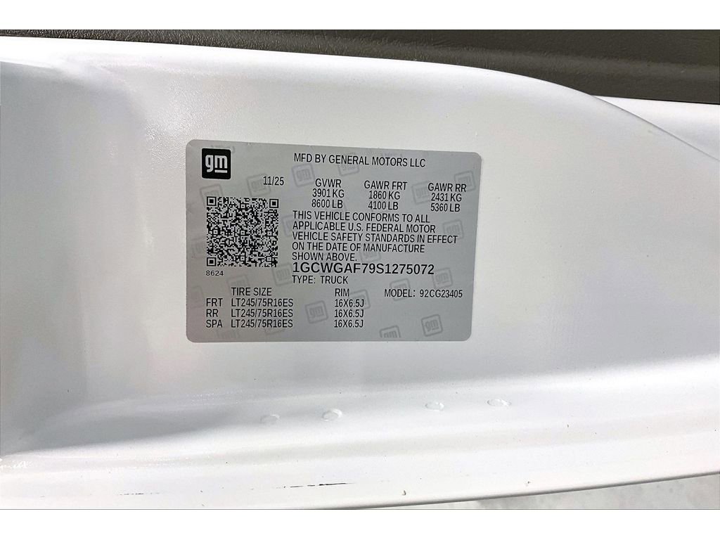 New 2025 Chevrolet Express 2500 w/ Driver Convenience Package image 13