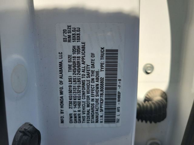Used 2020 Honda Ridgeline RTL-E image 43
