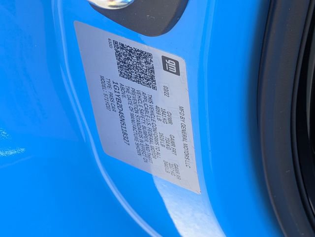 Certified 2022 Chevrolet Corvette Stingray Preferred Cpe w/ Z51 Performance Package image 30