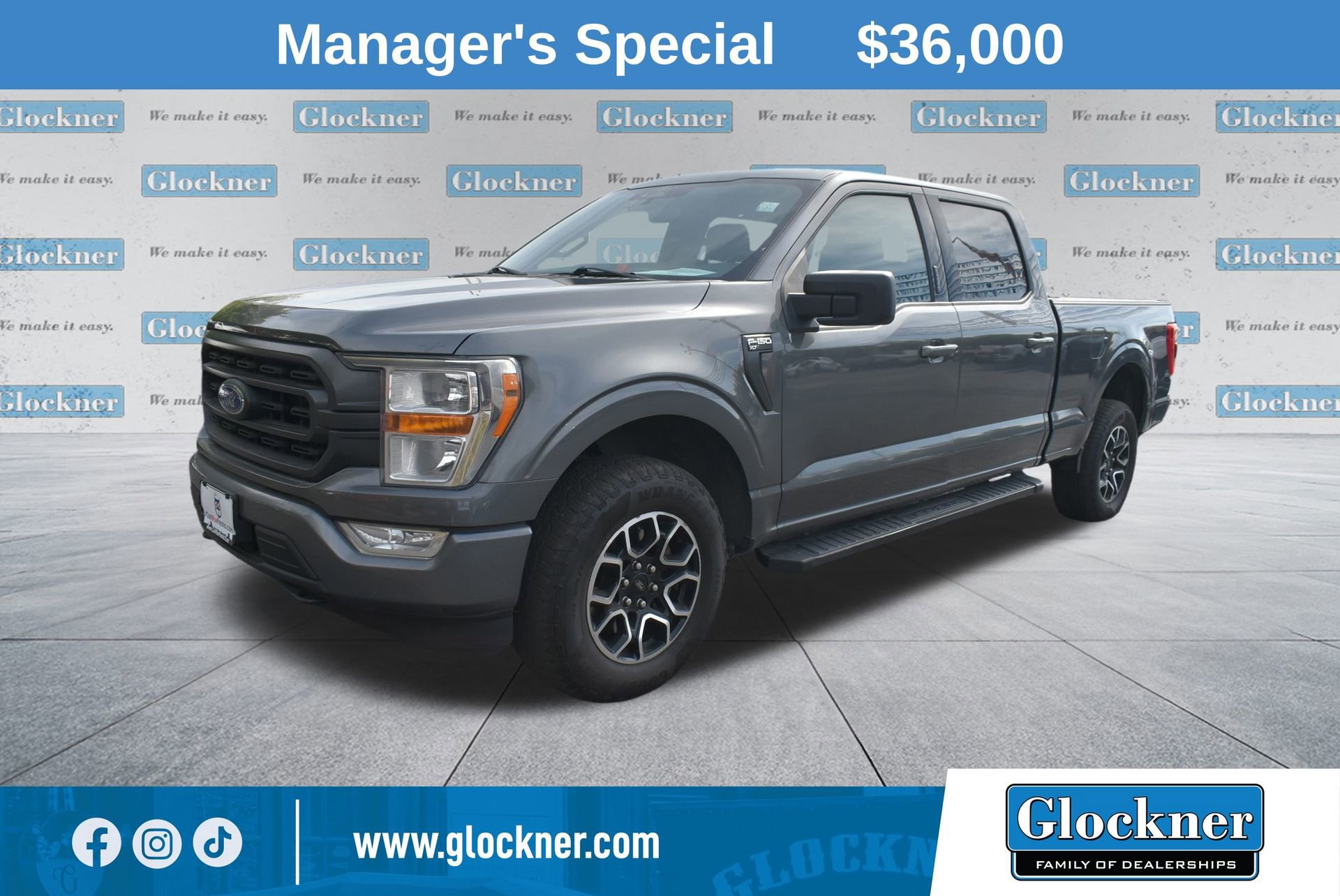 Used 2022 Ford F150 XLT w/ Equipment Group 301A Mid