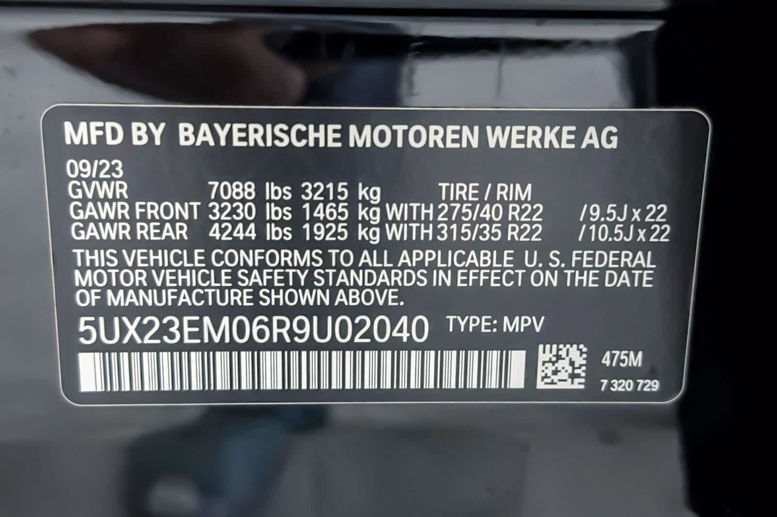 Used 2024 BMW X7 xDrive40i w/ M Sport Package AWD/4WD image 29