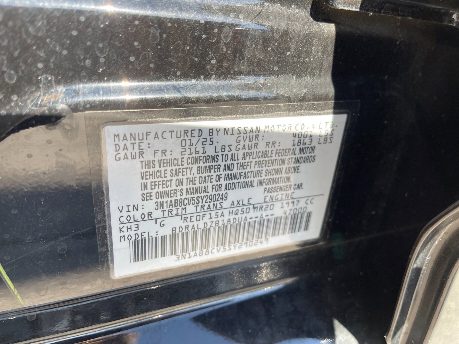 Used 2025 Nissan Sentra SV image 32