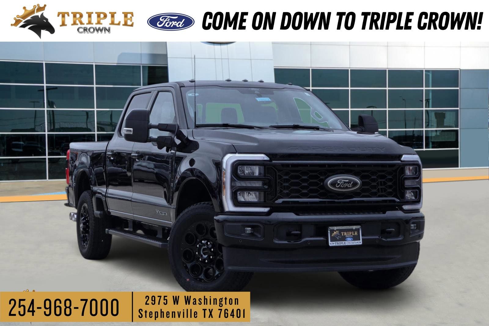 New 2026 Ford F250 Lariat w/ Black Appearance Package