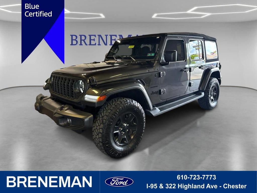 Used 2024 Jeep Wrangler Unlimited Sahara w/ Safety Group