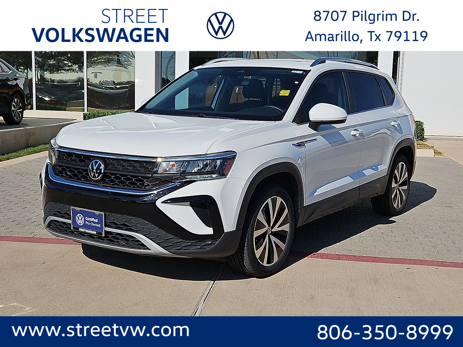 Used 2023 Volkswagen Taos SE w/ Panoramic Sunroof Package