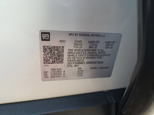 Certified 2022 Cadillac Escalade ESV Premium Luxury Platinum AWD/4WD image 33
