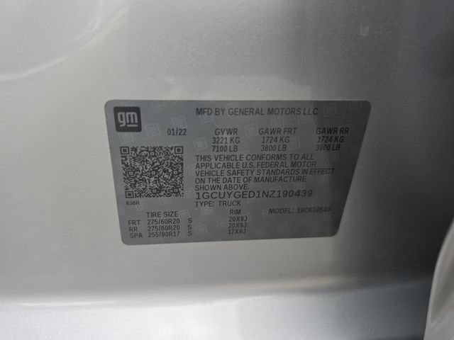 Used 2022 Chevrolet Silverado 1500 LTZ AWD/4WD image 41