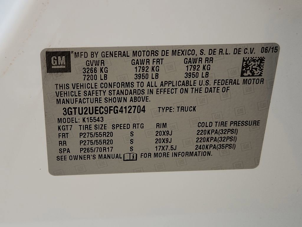 Used 2015 GMC Sierra 1500 SLE w/ SLE Value Package image 40