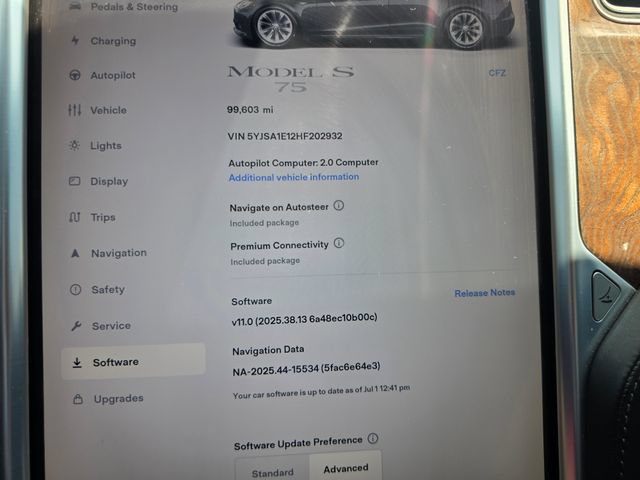 Used 2017 Tesla Model S 75 RWD image 3