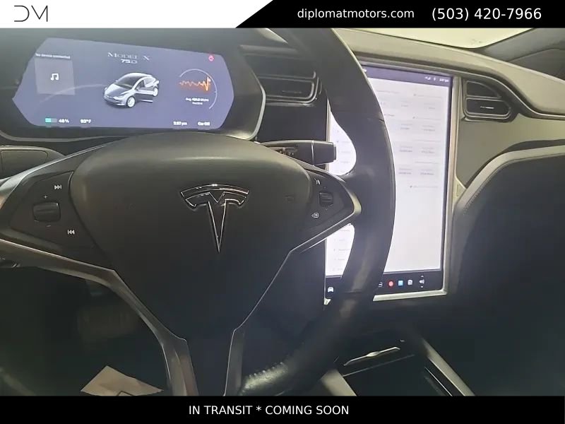 Used 2017 Tesla Model X 75D AWD/4WD image 7