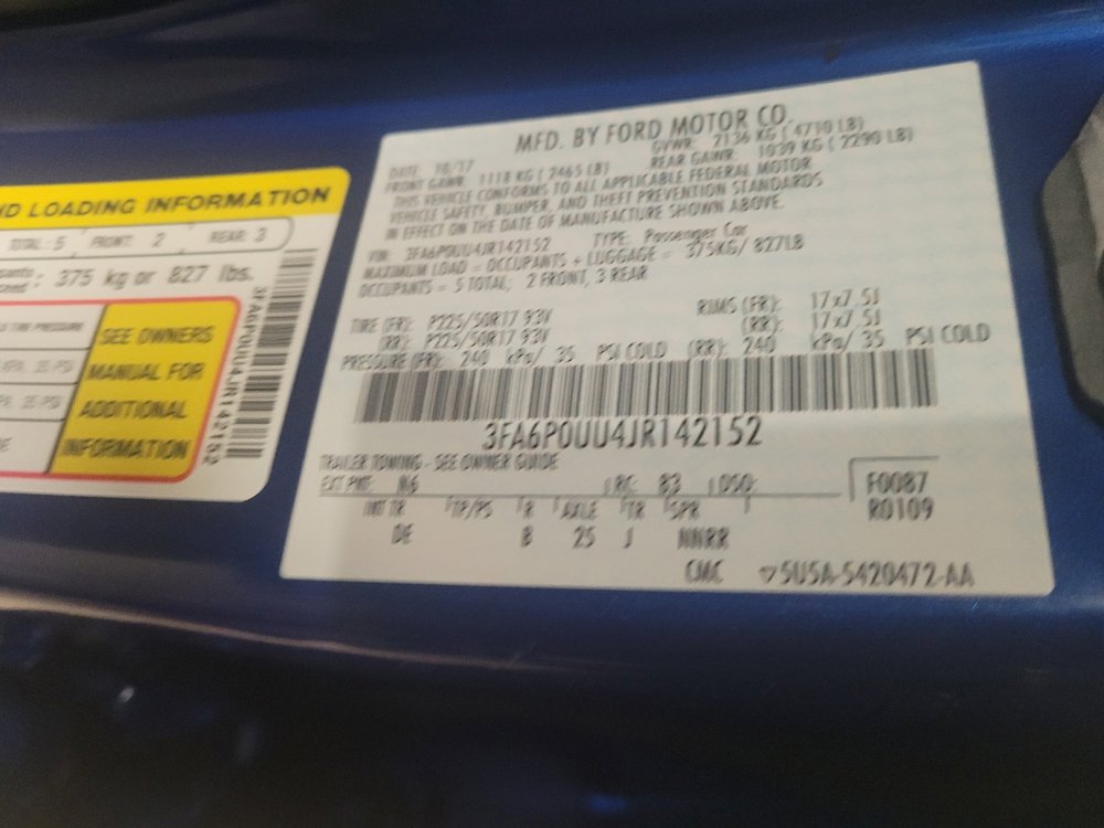 Used 2018 Ford Fusion S image 33