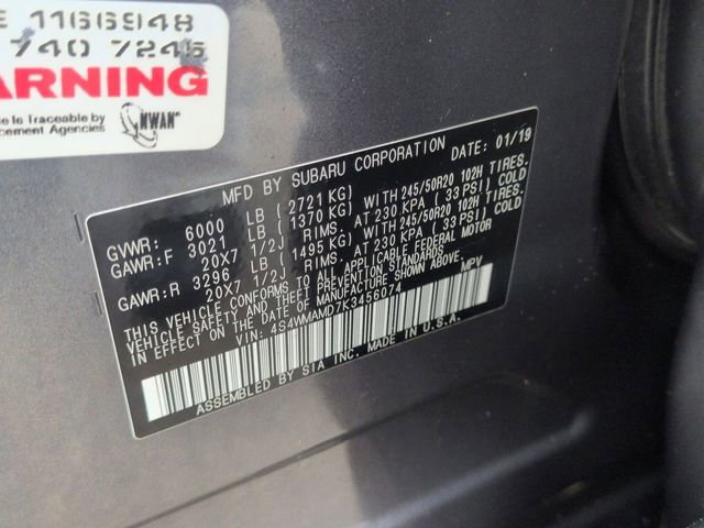 Used 2019 Subaru Ascent Limited image 31