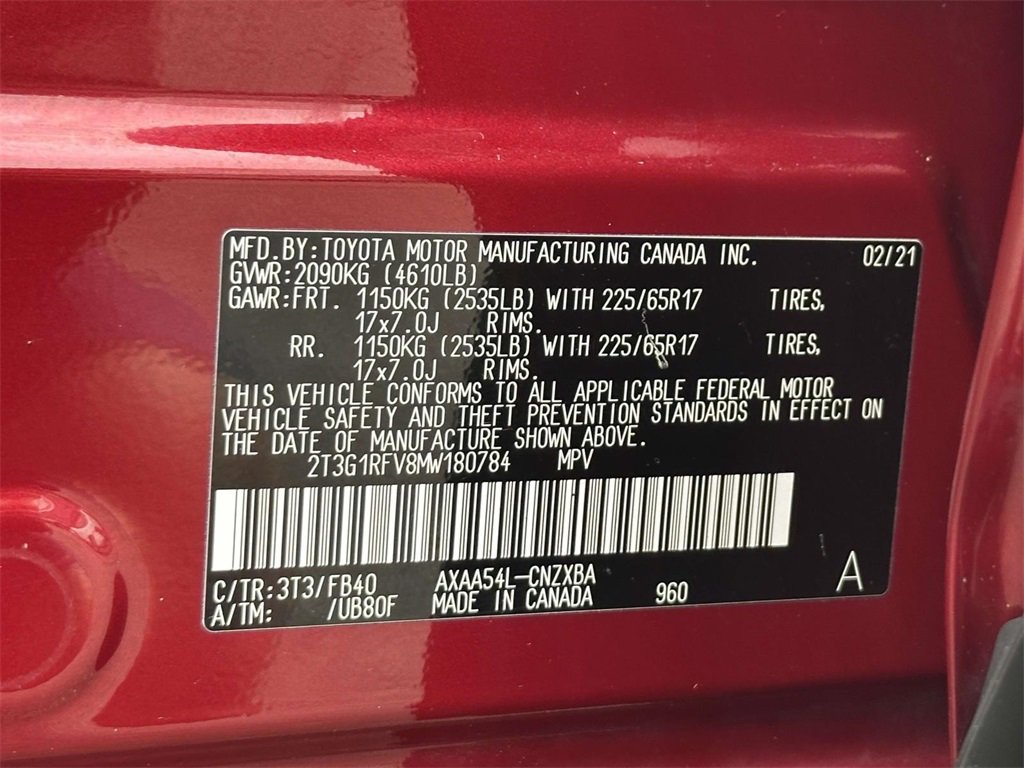 Certified 2021 Toyota RAV4 LE image 27