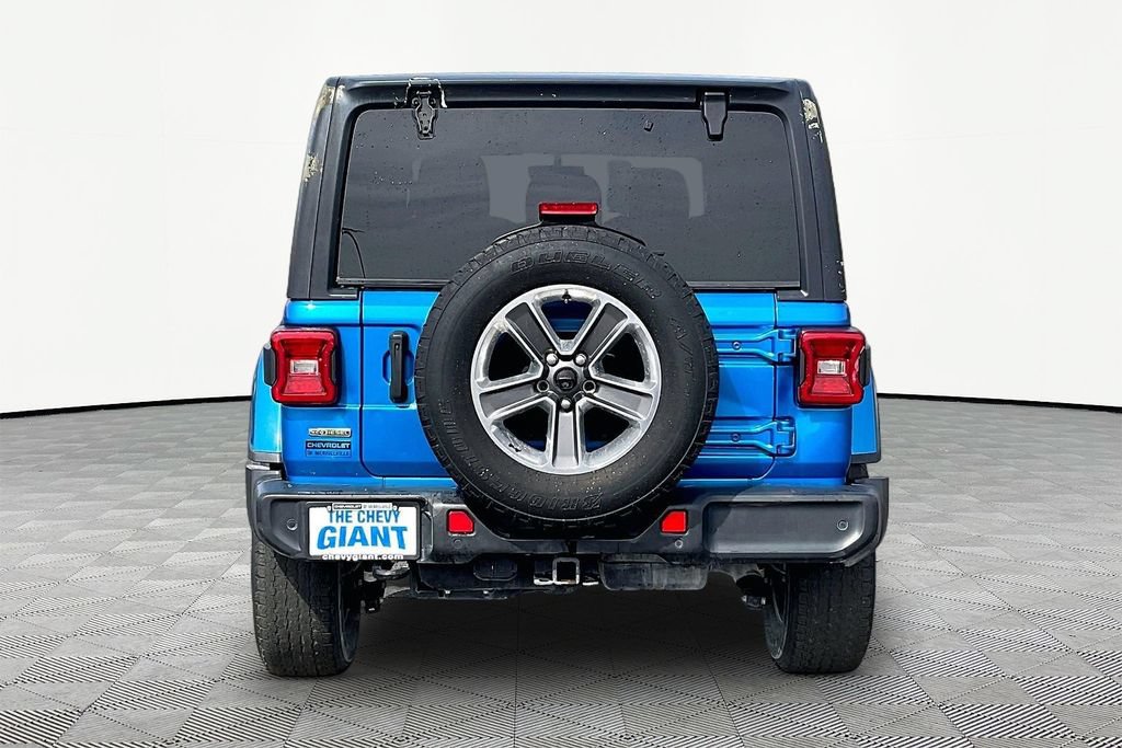 Used 2021 Jeep Wrangler Unlimited Sahara AWD/4WD image 6