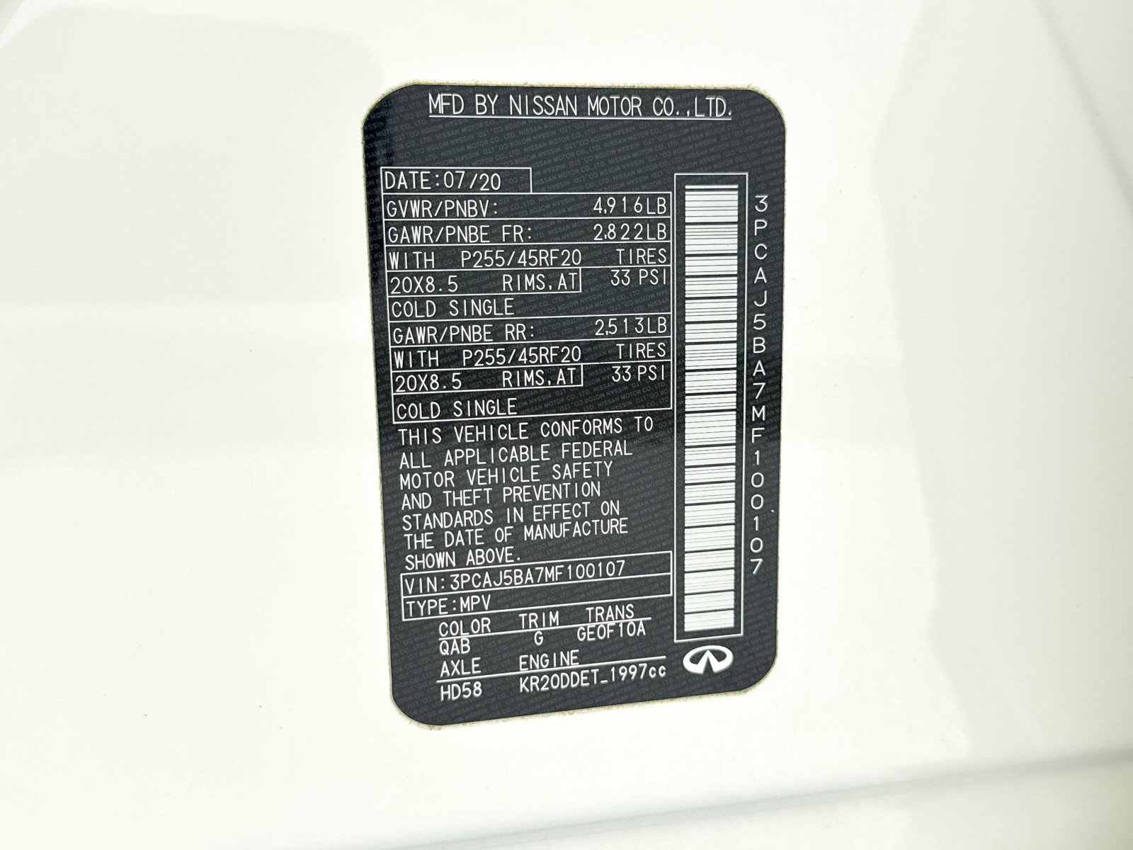 Used 2021 INFINITI QX50 Luxe w/ Appearance Package image 38