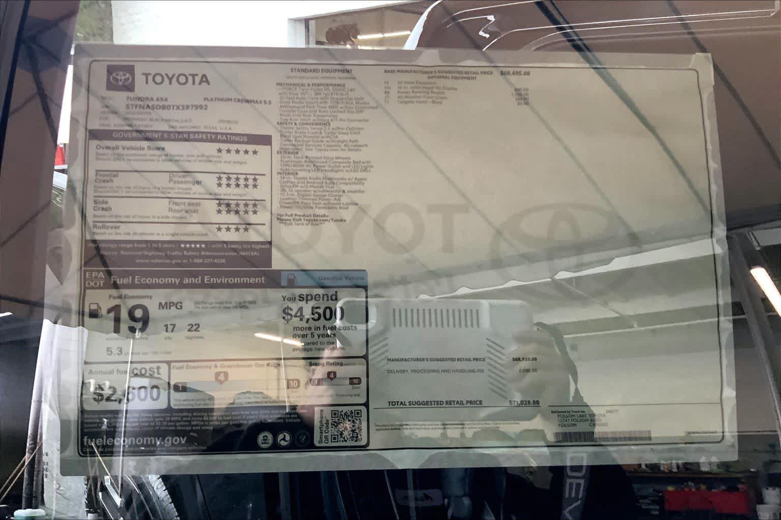 New 2026 Toyota Tundra Platinum AWD/4WD image 20