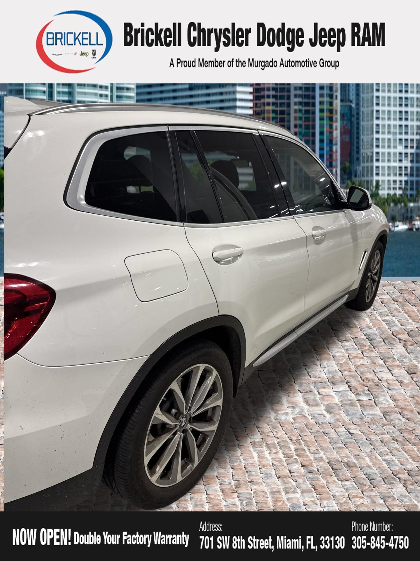 Used 2019 BMW X3 sDrive30i w/ Premium Package RWD image 13