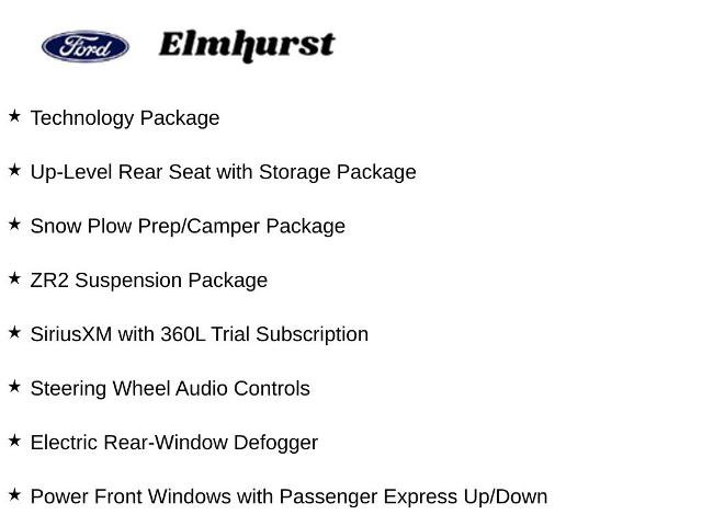 Used 2025 Chevrolet Silverado 2500 ZR2 w/ Technology Package AWD/4WD image 11