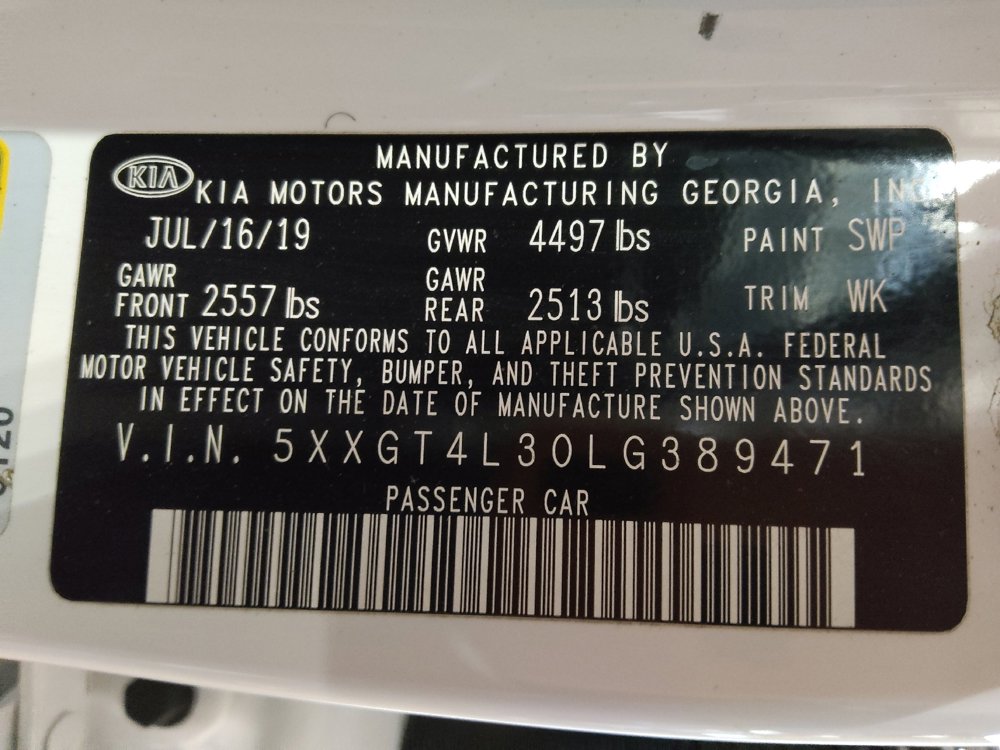 Used 2020 Kia Optima LX FWD image 33