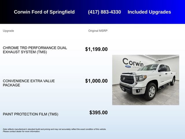 Used 2021 Toyota Tundra SR5 AWD/4WD image 5
