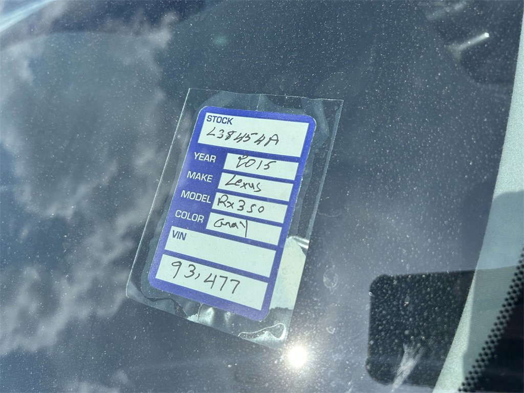 Used 2015 Lexus RX 350 FWD image 12