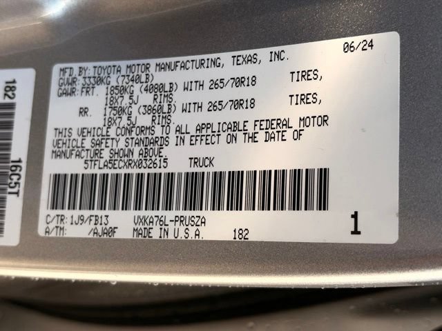 Used 2024 Toyota Tundra SR5 AWD/4WD image 31