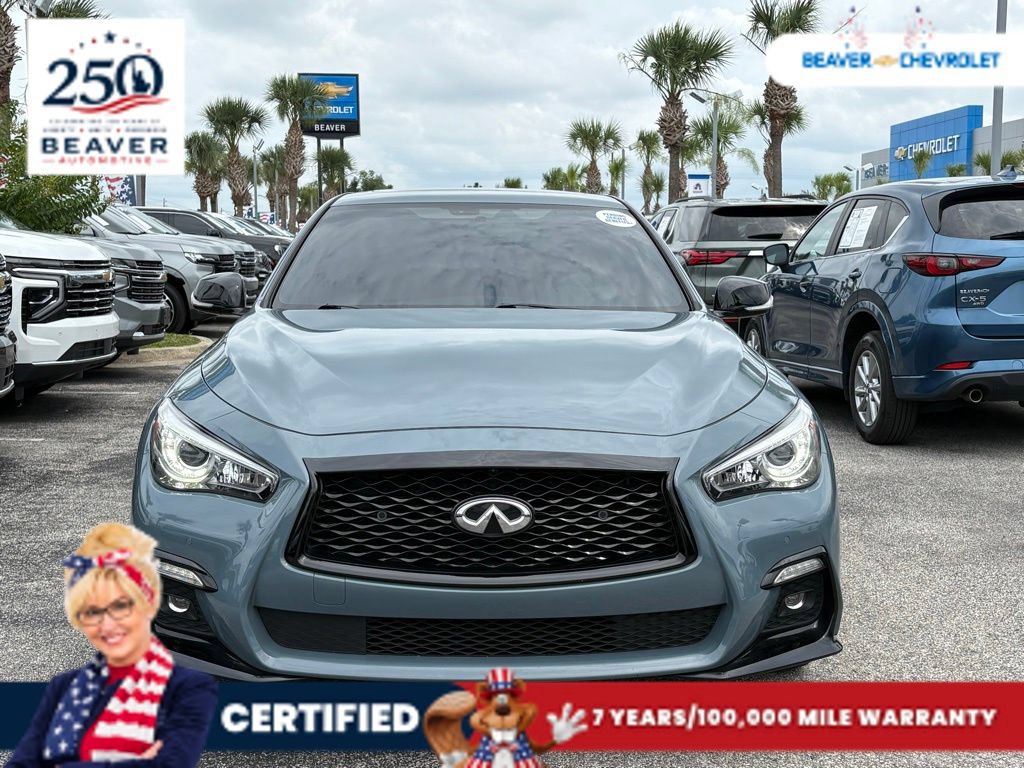 Used 2023 INFINITI Q50 Red Sport 400 AWD/4WD image 3