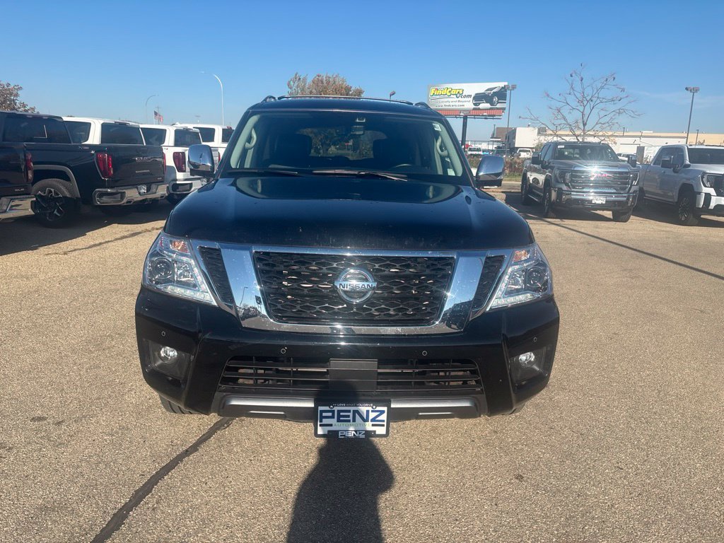 Used 2019 Nissan Armada Platinum w/ Captain's Chairs Package AWD/4WD image 2