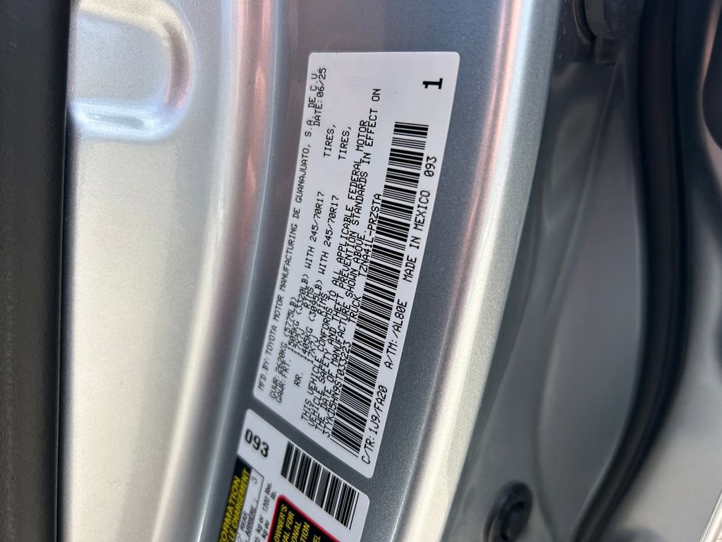 Certified 2025 Toyota Tacoma SR image 10