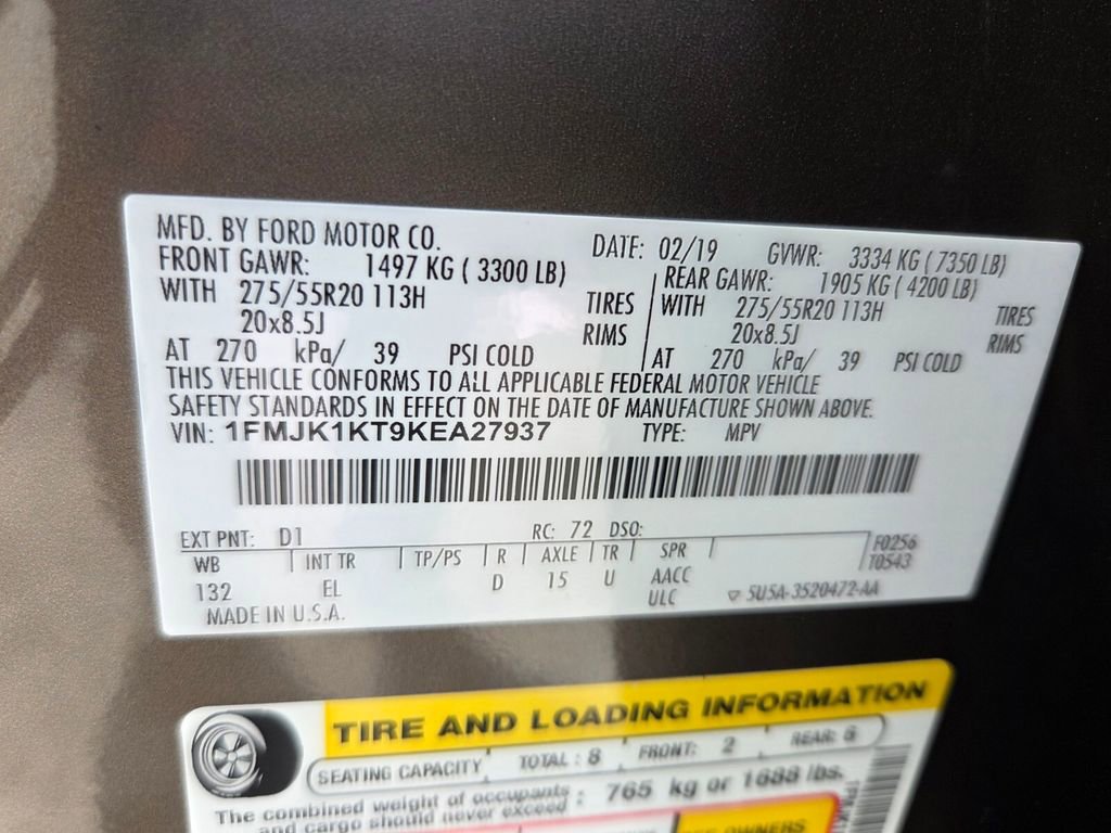 Used 2019 Ford Expedition Max Limited RWD image 21