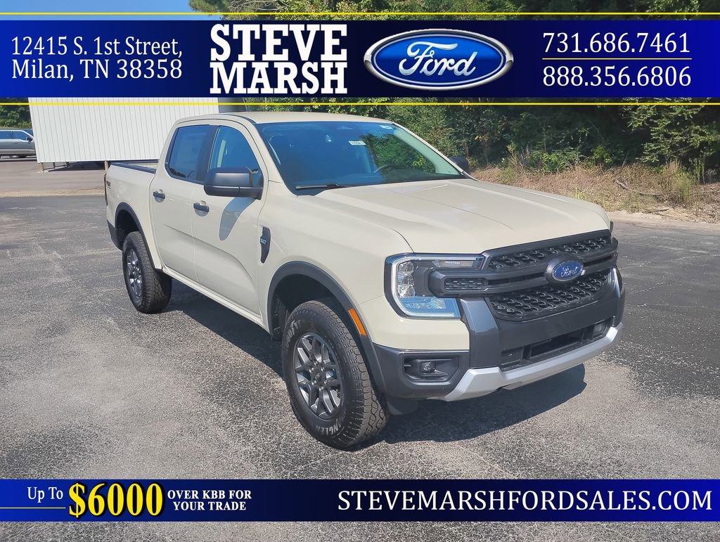 New 2025 Ford Ranger XLT w/ Equipment Group 301A High