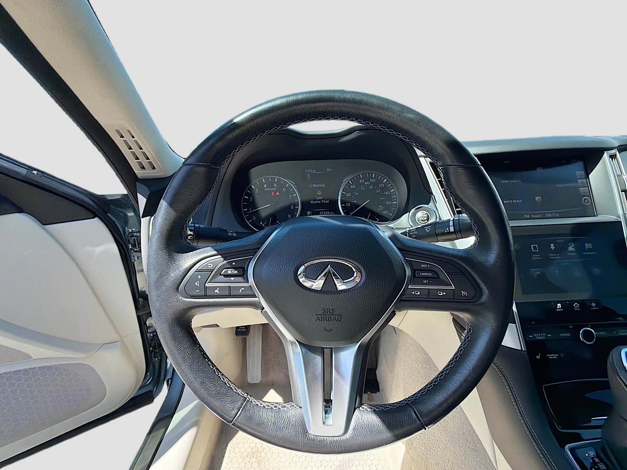 Used 2019 INFINITI Q50 Luxe w/ Essential Package (3.0T Luxe) image 37