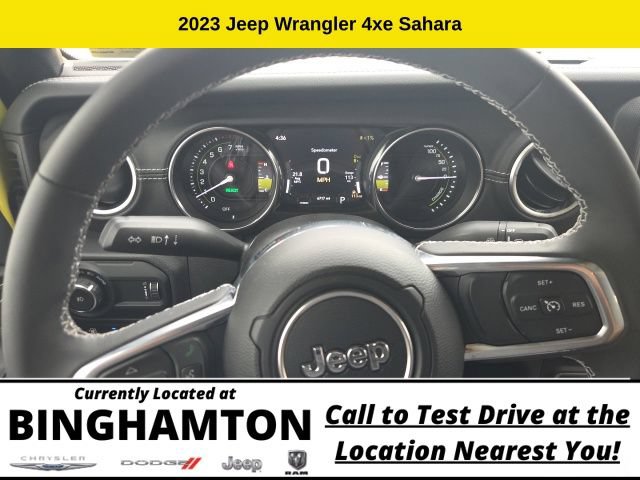Used 2023 Jeep Wrangler Unlimited Sahara AWD/4WD image 13