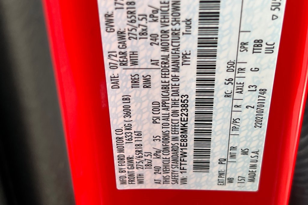 Used 2021 Ford F150 XLT w/ Equipment Group 302A High image 25