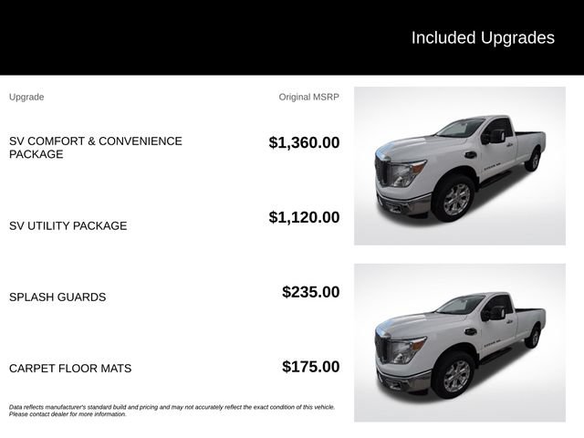 Used 2017 Nissan Titan SV AWD/4WD image 5
