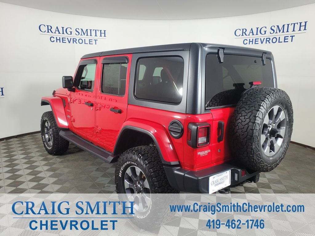 Used 2019 Jeep Wrangler Unlimited Sahara w/ Cold Weather Group AWD/4WD image 3